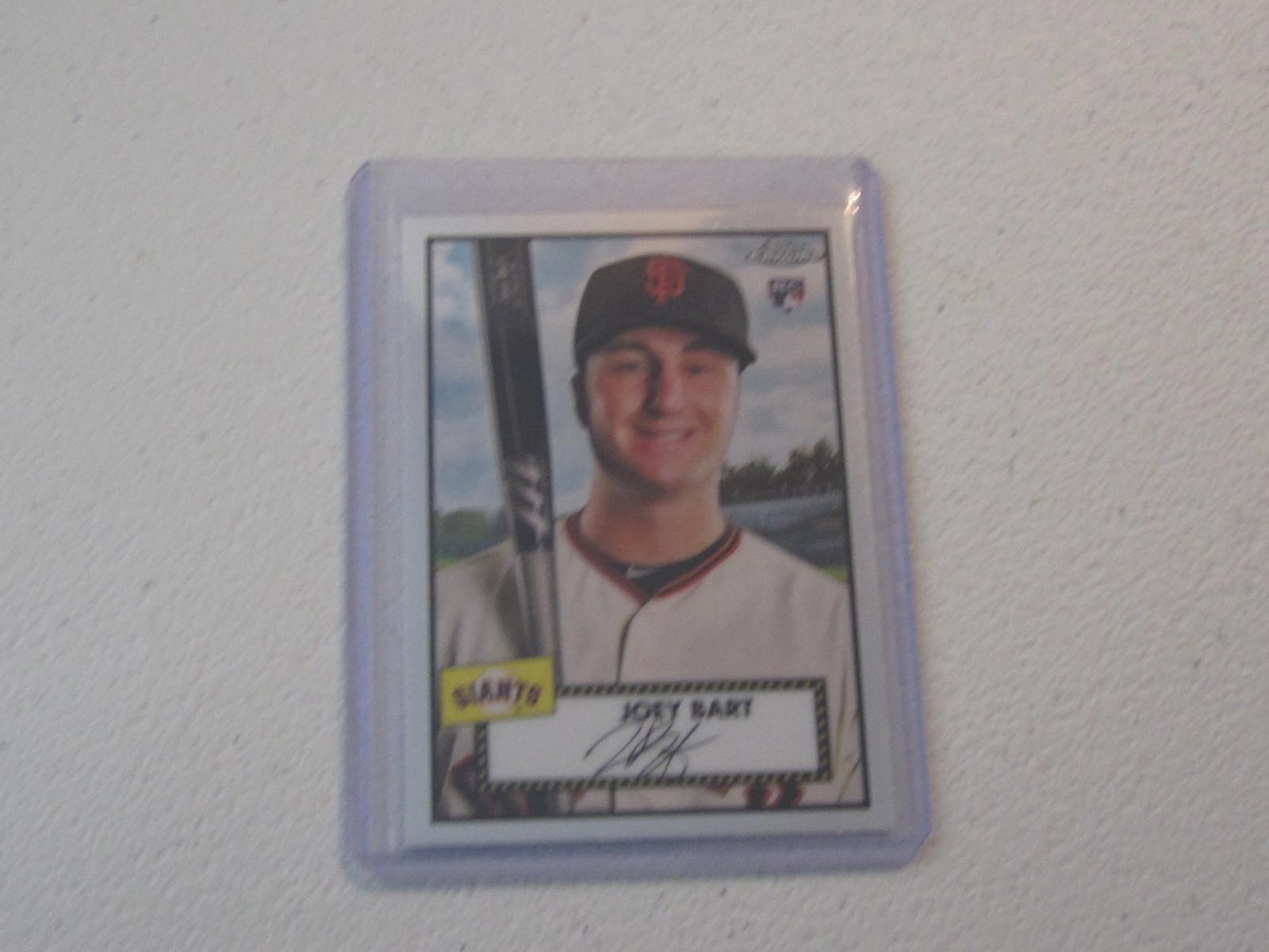 2021 TOPPS PLATINUM JOEY BART RC GIANTS