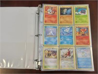 BINDER WITH POKEMON TRADING CARDS