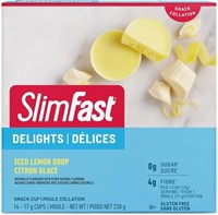 Slim-Fast Keto Bomb Snacks, 14x17g Iced Lemon