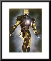 Iron Man Robert Downey Jr. signed movie photo