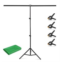 T-Shape Backdrop Stand Kit, 6.7x5ft