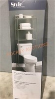 Style Selections 3-Tier Over the Toilet Shelf