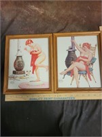 Pair of Duane Bryers Woman Towel Pictures