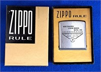 ZIPPO RULE NEW IN BOX NC ADVERTISING TAPE MEASURE