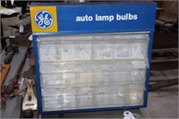 GE AUTO LAMP BULB STORE DISPLAY