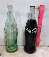 Cokes 1953 & 1955 1 Pint 10 Oz