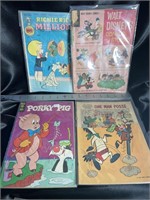 VTG Comics-Richie Rich, Walt Disney, Porky Pig,Mcg