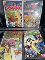 4 VTG Comics-Archie, PEP, & The Warriors