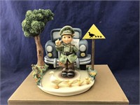 Hummelscape Duck Crossing & Correct Figurine