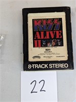 KISS Alive II 8 Track Tape