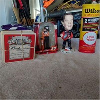 Wilson tennis balls, Al Unser bobble head & more