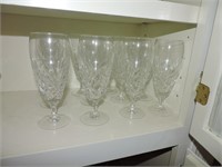 12 Waterford Crystal Water Goblets