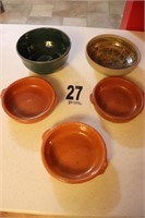 (5) Pottery Bowls(R1)
