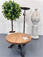 Home Decor - Candle Holder,Table Top Tree,Pedestal