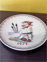 Goebel, MJ Hummel, 4th Annual Plate, 1974