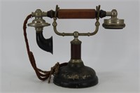 Federal Tel & Tel. Co. Oak Handled Phone