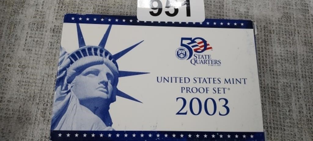 2003 UNITED STATES MINT PROOF SET