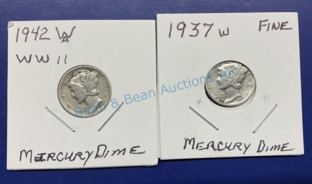 Mercury dimes