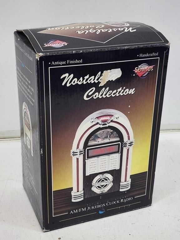 NIB Jukebox Clock Radio