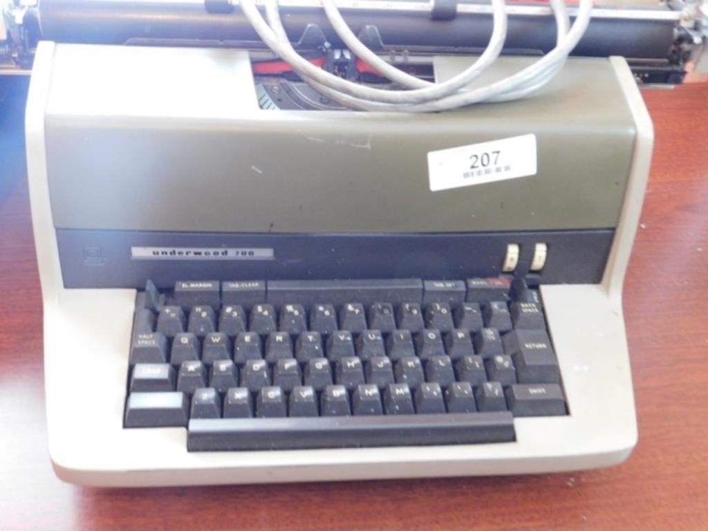 Remington Electric Typewriter with Cover