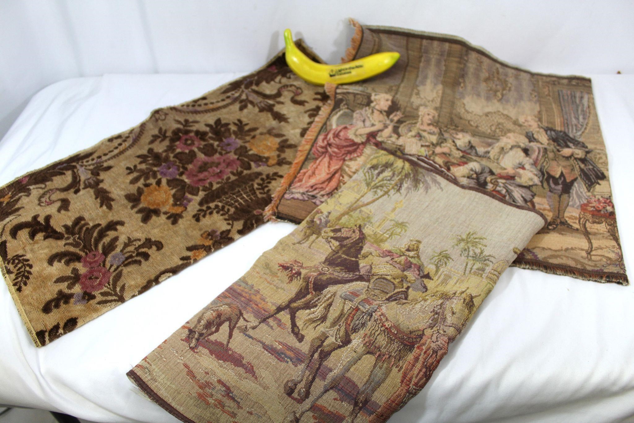 3 "Floral, Turkish Market & Tea Party" Tapestries