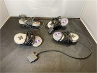 4 Super Nintendo Controllers