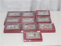 10 SILVER CHRISTMAS ORNAMENT FRAMES