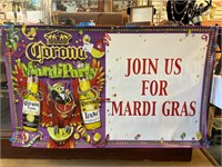 Corona Mardi Gras Banner