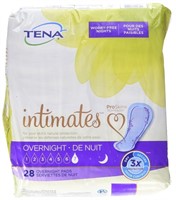 TENA Serenity Overnight Ultimate Pads, 28 Count