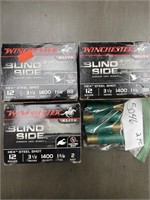 WINCHESTER 12 GAUGE STEEL SHOT - 3 BOXES OF 12 RD
