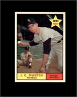 1961 Topps #124 J.C Martin EX-MT to NRMT+