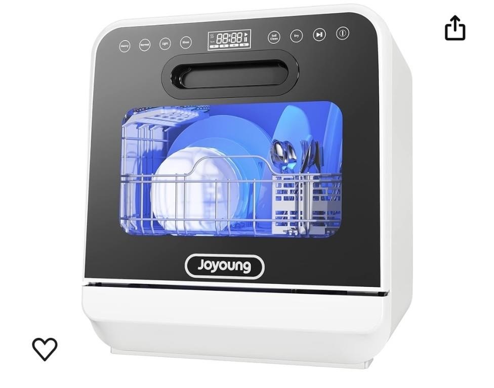 JOYOUNG Portable Countertop Dishwasher, 5L