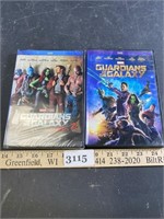 Guardians of the Galaxy DVDs