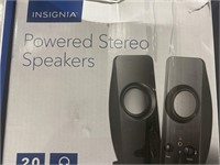 INSIGNIA STEREO SPEAKERS RETAIL $20