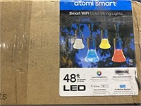 ATOMI SMARTT WI-FI COLOR STRING LIGHTS RETAIL $160