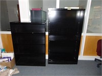 2 metal cabinets