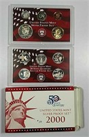 2000  US. Mint Silver Proof set