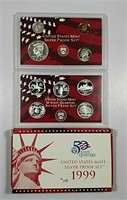 1999  US. Mint Silver Proof set