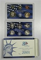 2001  US. Mint Proof set