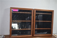2- Glass Door Spoon Displays Cases
