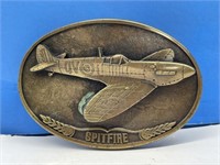 Spitfire Belt Buckle - Military Aircraft