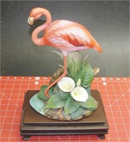 Very Nice Flamingo Statue By 'Andrea'