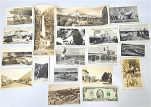 Lot of 1940s Vintage Post Cards From Local Area