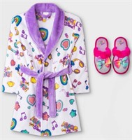 NEW XS Girls' JoJo Siwa Robe with Slippers