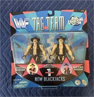 1997 JAKKS WWF TAG TEAM SERIES 1 NEW BLACKJACKS