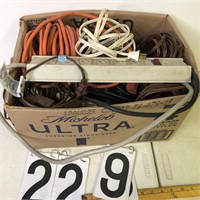 Box of Extension cords