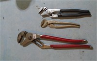 3 Pliers 1-16" ,2-10"