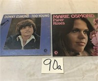 DONNIE & MARIE OSMOND RECORDS