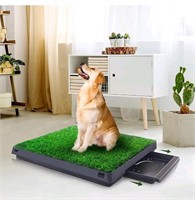 TUOKEOGO Dog Grass Pad with Tray