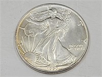 1990 1 oz Silver Eagle Coin